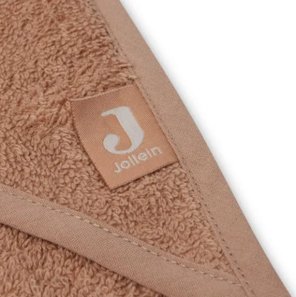 Jollein Badcape Uni - Badstof - 75x75 cm - Biscuit