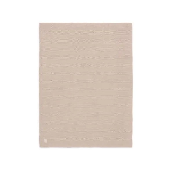 Jollein Basic Knit Ledikantdeken - 100 x 150 cm - Wild Rose