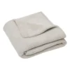 Jollein Basic Knit Wiegdeken 75 x 100 cm Nougat / Fleece