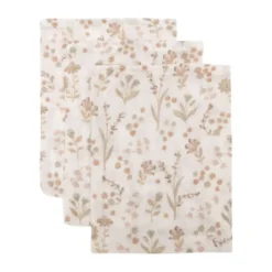 Jollein Bloomy Washandje - 3 Stuks - 15 x 20 cm - Hydrofiel