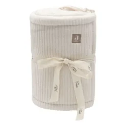 Jollein Boxbumper - Cloudy Rib - 180x30 cm - Oatmeal