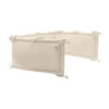 Jollein Boxbumper - Little Waffle - 180x30 cm - Sand