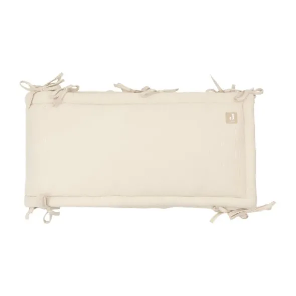 Jollein Boxbumper - Little Waffle - 180x30 cm - Sand