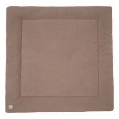 Jollein Boxkleed 100x100 cm - Cloudy Rib - Milky Coffee