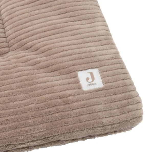 Jollein Boxkleed 75x95 cm - Cloudy Rib - Oatmeal