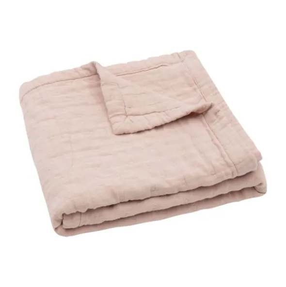 Jollein Deken - 75 x 100 cm - Hydrofiel - Jacquard Wild Rose GOTS