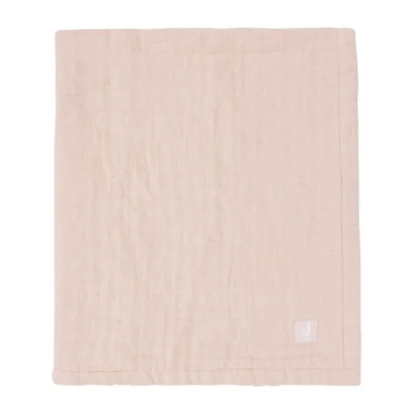 Jollein Deken - 75 x 100 cm - Hydrofiel - Jacquard Wild Rose GOTS