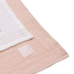 Jollein Hydrofiel Doek - 115 x 115 cm - Wild Rose / Ivory - 2 Stuks