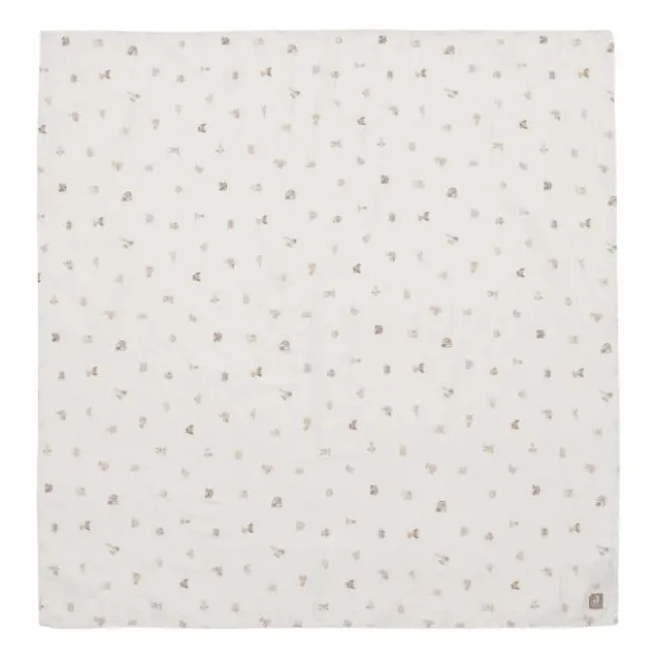 Jollein Hydrofiele Doek - Animal Friends - Large - 115x115 cm - 2 Stuks