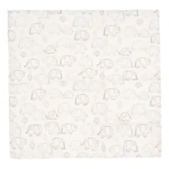 Jollein Hydrofiele Doek Small 70x70 cm - Elephant Tales – 3 Stuks