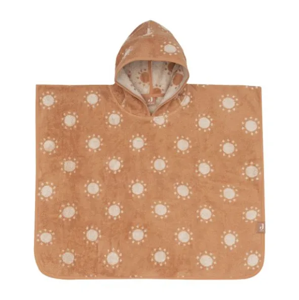 Jollein Jacquard Badponcho - 2-zijdig - Badstof - Sun