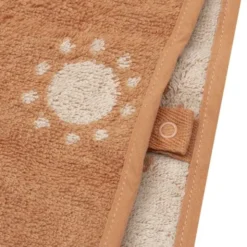 Jollein Jacquard Badponcho - 2-zijdig - Badstof - Sun