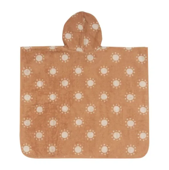 Jollein Jacquard Badponcho - 2-zijdig - Badstof - Sun