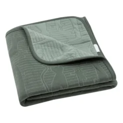 Jollein Jungle Jambo Wiegdeken - 75 x 100 cm - Ash Green / Laurel