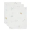 Jollein Lovely Birds Washandje - 3 Pack - 15 x 20 cm - Hydrofiel