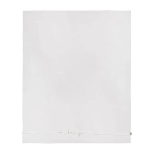 Jollein Love You Ledikantlaken Nougat 120 x 150 cm