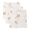 Jollein Riverside Monddoekje - 3 Pack - 31 x 31 cm - Hydrofiel