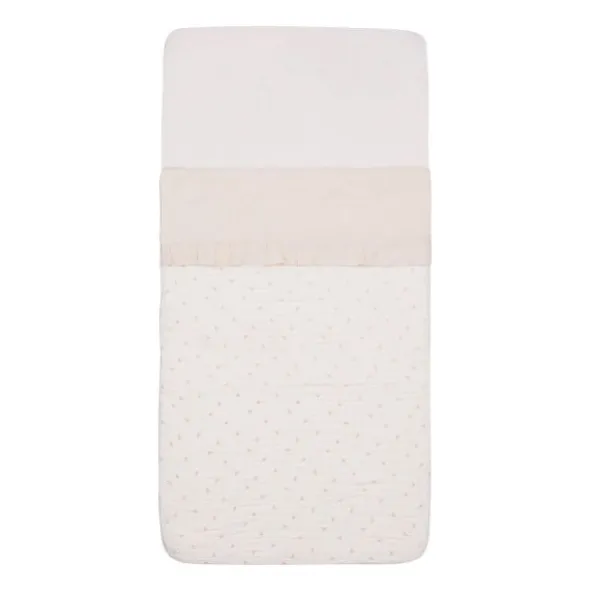 Jollein Ruffle Ledikantlaken - 120 x 150 cm - Natural