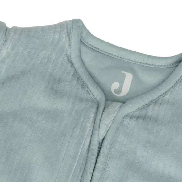 Jollein Slaapzak Winter Met Afritsbare Mouw Rond - 70 cm - Rib - Sea Green