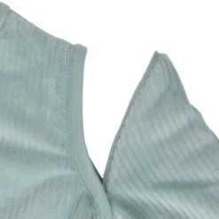 Jollein Slaapzak Winter Met Afritsbare Mouw Rond - 70 cm - Rib - Sea Green