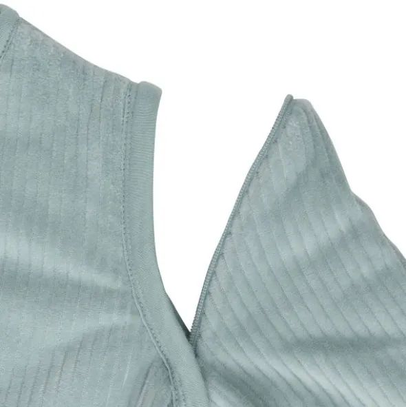 Jollein Slaapzak Winter Met Afritsbare Mouw Rond - 70 cm - Rib - Sea Green