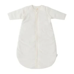 Jollein Slaapzak Winter Met Afritsbare Mouw Rond - 60 cm - Rib - Ivory