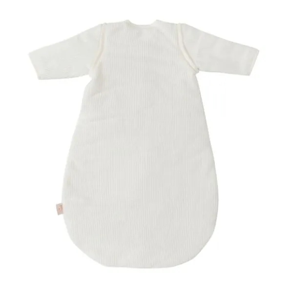 Jollein Slaapzak Winter Met Afritsbare Mouw Rond - 60 cm - Rib - Ivory