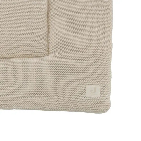 Jollein Tweeling Boxkleed - Basic Knit - 71 x 122 cm - Oatmeal