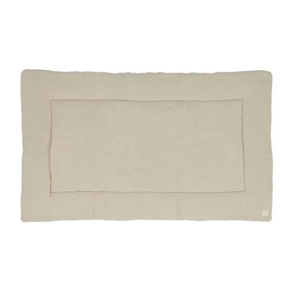 Jollein Tweeling Boxkleed - Basic Knit - 71 x 122 cm - Oatmeal