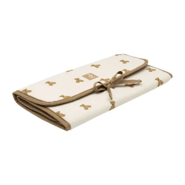 Jollein Verschoningsmat - Mini Teddy Bear Little Waffle