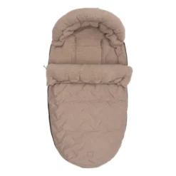Jollein Voetenzak Buggy/Kinderwagen - Embossed - Milky Coffee