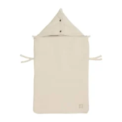Jollein Voetenzak Little Waffle Sand Groep 0+ - 3/5-Punts Gordel