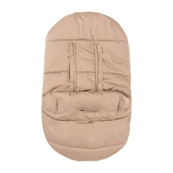 Jollein Voetenzak 3/5 Punts - Groep 0+ - Puffed - Biscuit