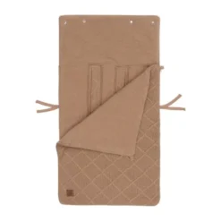 Jollein Voetenzak 3/5 Punts - Groep 0+ - Check Knit - Biscuit