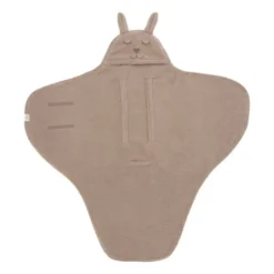 Jollein Wikkeldeken - Milky Coffee - Bunny Cloudy Rib