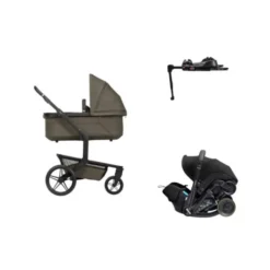 Joolz Day 5 Kinderwagen 4-in-1 - Hazel Brown | Doona X Autostoeltje | Doona X Isofix Base