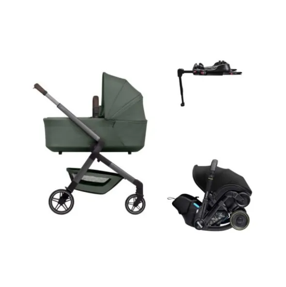 Joolz Hub 2 Kinderwagen 4-in-1 - Forest Green | Doona X Autostoeltje | Doona X Isofix Base