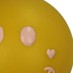 Kersten Ornament Smiley LED - Roze