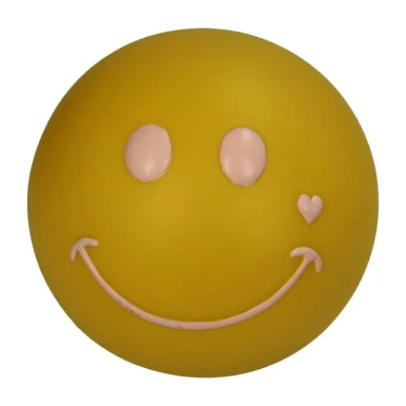 Kersten Ornament Smiley LED - Roze