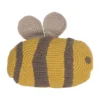 Kidsdepot Kussen - Bee - Geel/Bruin