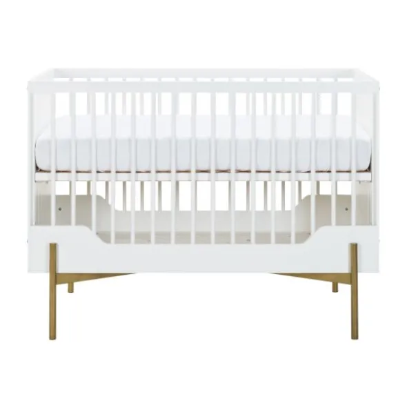 Kidsmill Boutique Babybed Wit / Brass 60 x 120 cm