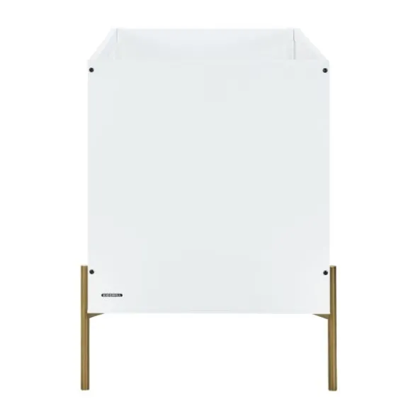 Kidsmill Boutique Babybed Wit / Brass 60 x 120 cm