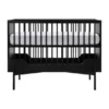 Kidsmill Boutique Babybed Zwart Mat 60 x 120 cm