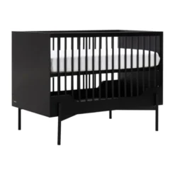 Kidsmill Boutique Babybed Zwart Mat 60 x 120 cm