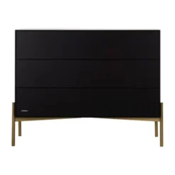 Kidsmill Boutique Commode Zwart / Brass