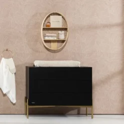 Kidsmill Boutique Commode Zwart / Brass
