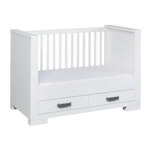 Kidsmill Brent Babybed Met Lade Wit 70 x 140 cm