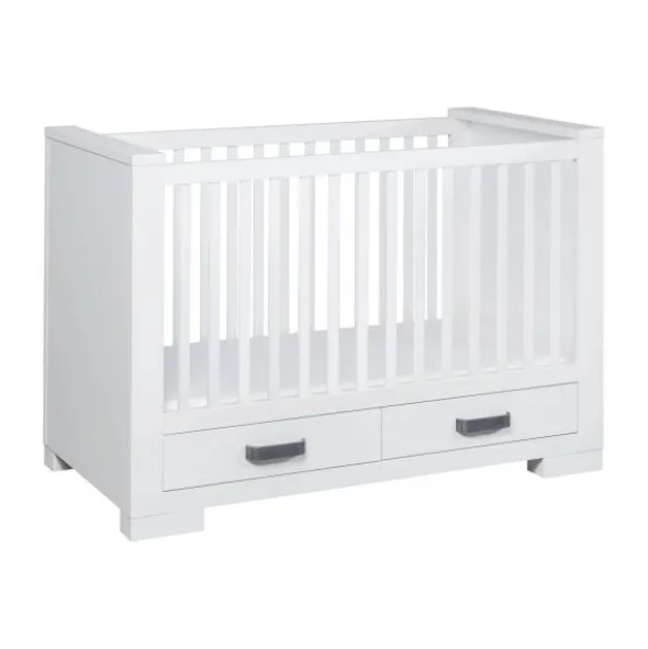 Kidsmill Brent Babybed Met Lade Wit 70 x 140 cm