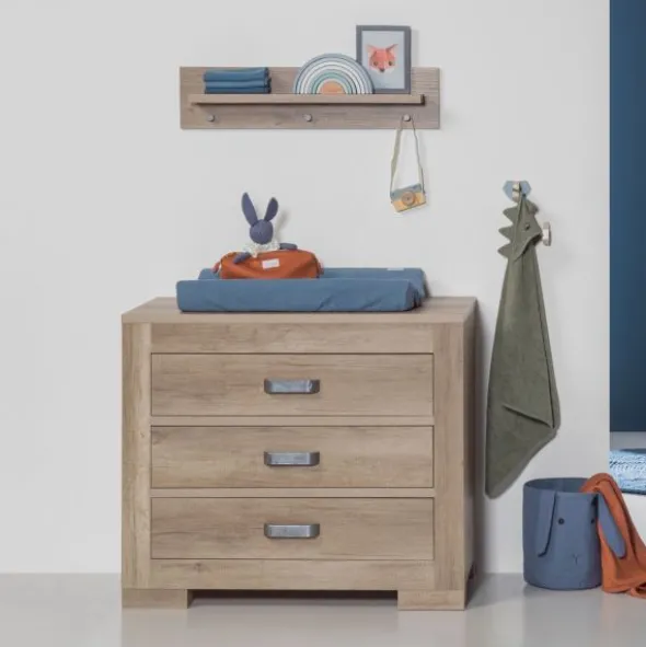 Kidsmill Brent Commode Oldwood