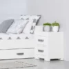 Kidsmill Brent Nachtkastje Wit
